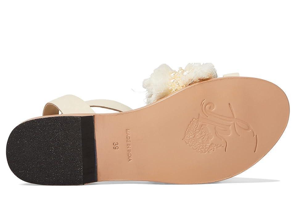 Free People Sun Peaks Embellished Sandal (Ivory) Women's Shoes Product Image