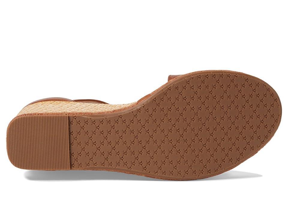 Johnston & Murphy Marcia Asymmetrical Sandal (Cognac) Women's Slippers Product Image