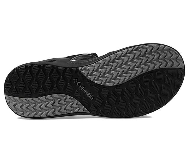 Columbia 2 Strap Mens Sport Sandals Black Product Image