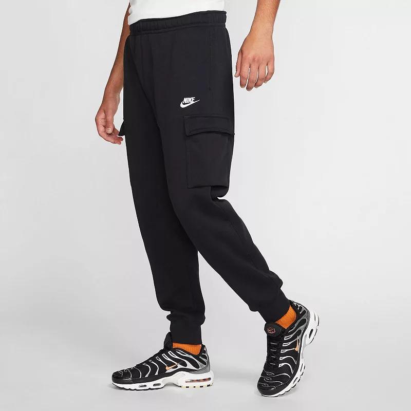 Nike Mens Sportswear Club Fleece Cargo Jogger Pants Product Image