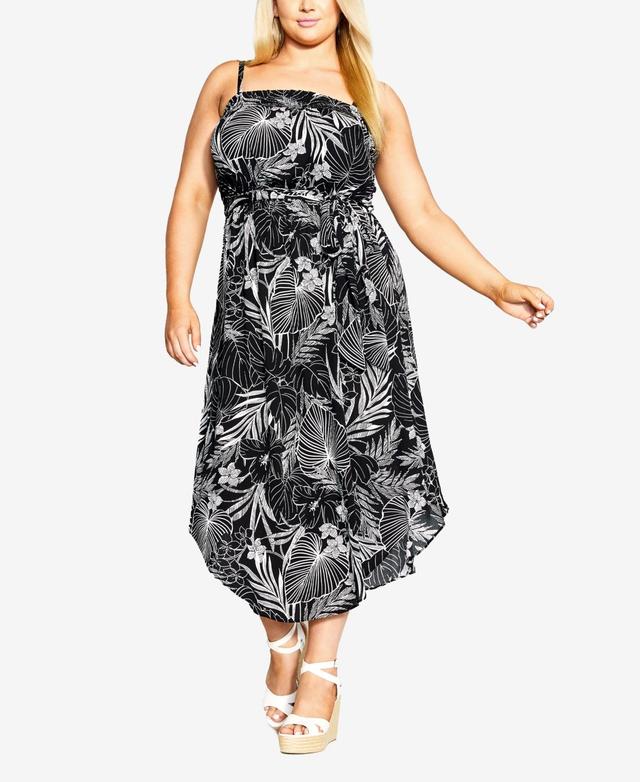 City Chic Womens Tamazin Print Dress Product Image