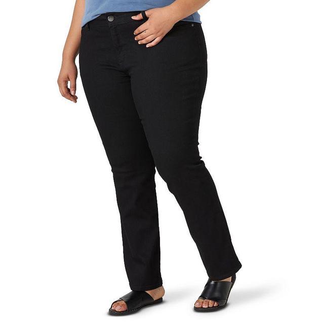 Plus Lee Legendary Bootcut Jeans, Womens Black Product Image