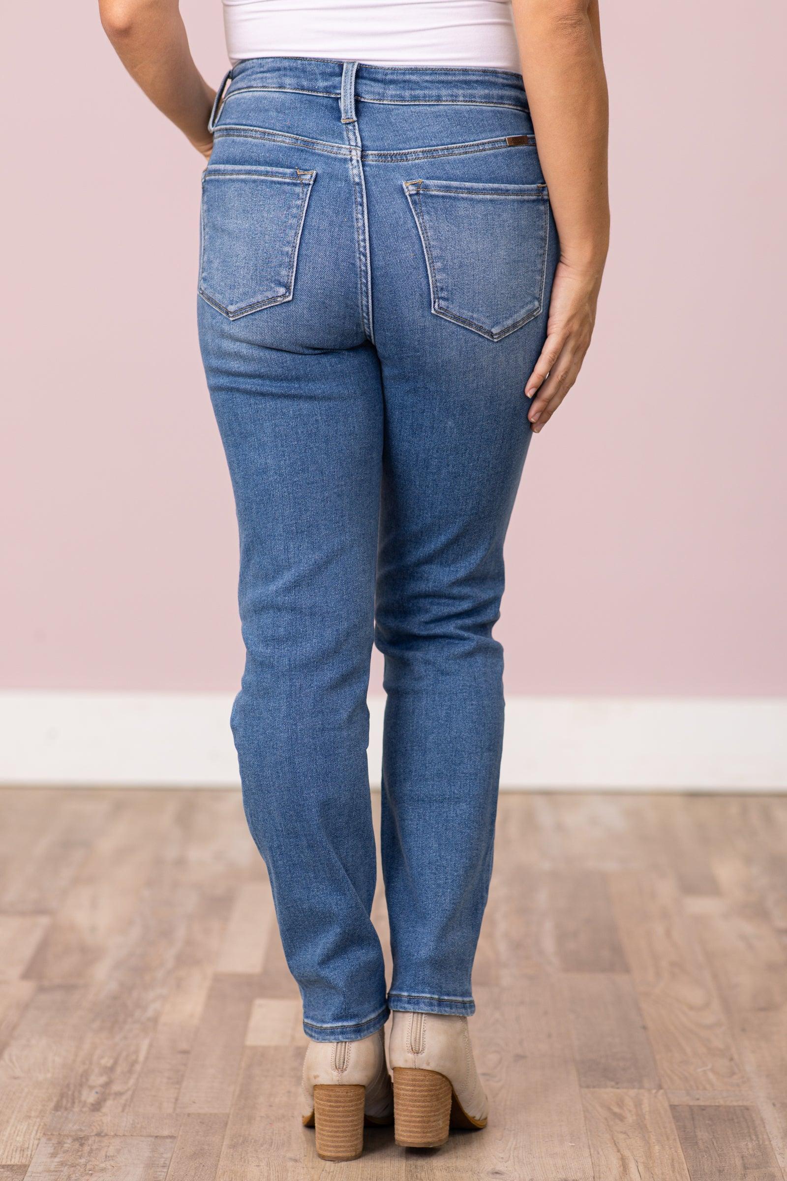 KanCan High Rise Slim Straight Jeans Product Image