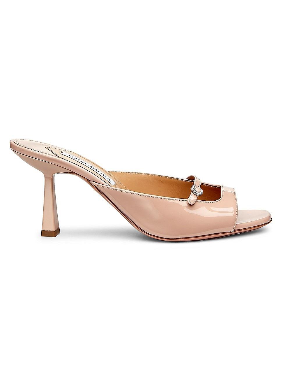 Womens Soul Sister 75MM Patent Leather Mules Product Image