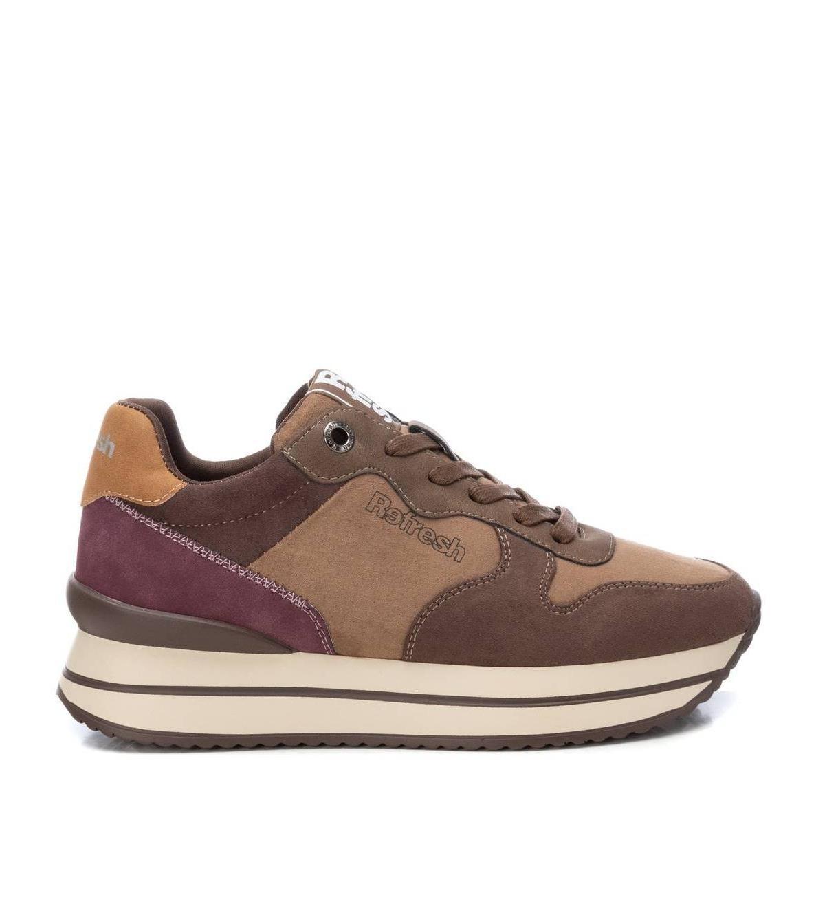 Xti Womens Casual Suede Sneakers Product Image