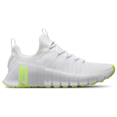 NIKE Mens  Free Metcon 6 In White/volt/white Product Image