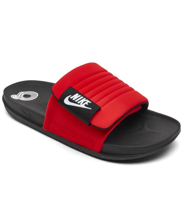 Nike Mens Offcourt Adjust Slide Sandals from Finish Line - University Red Product Image