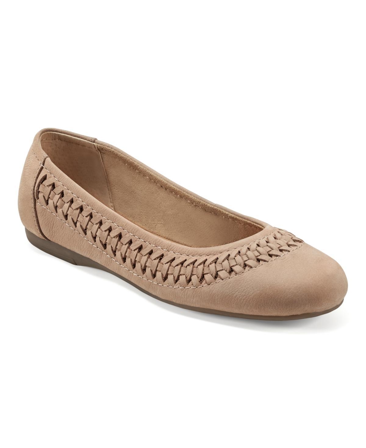 Earth Womens Jett Woven Round Toe Slip-on Dress Flats Product Image