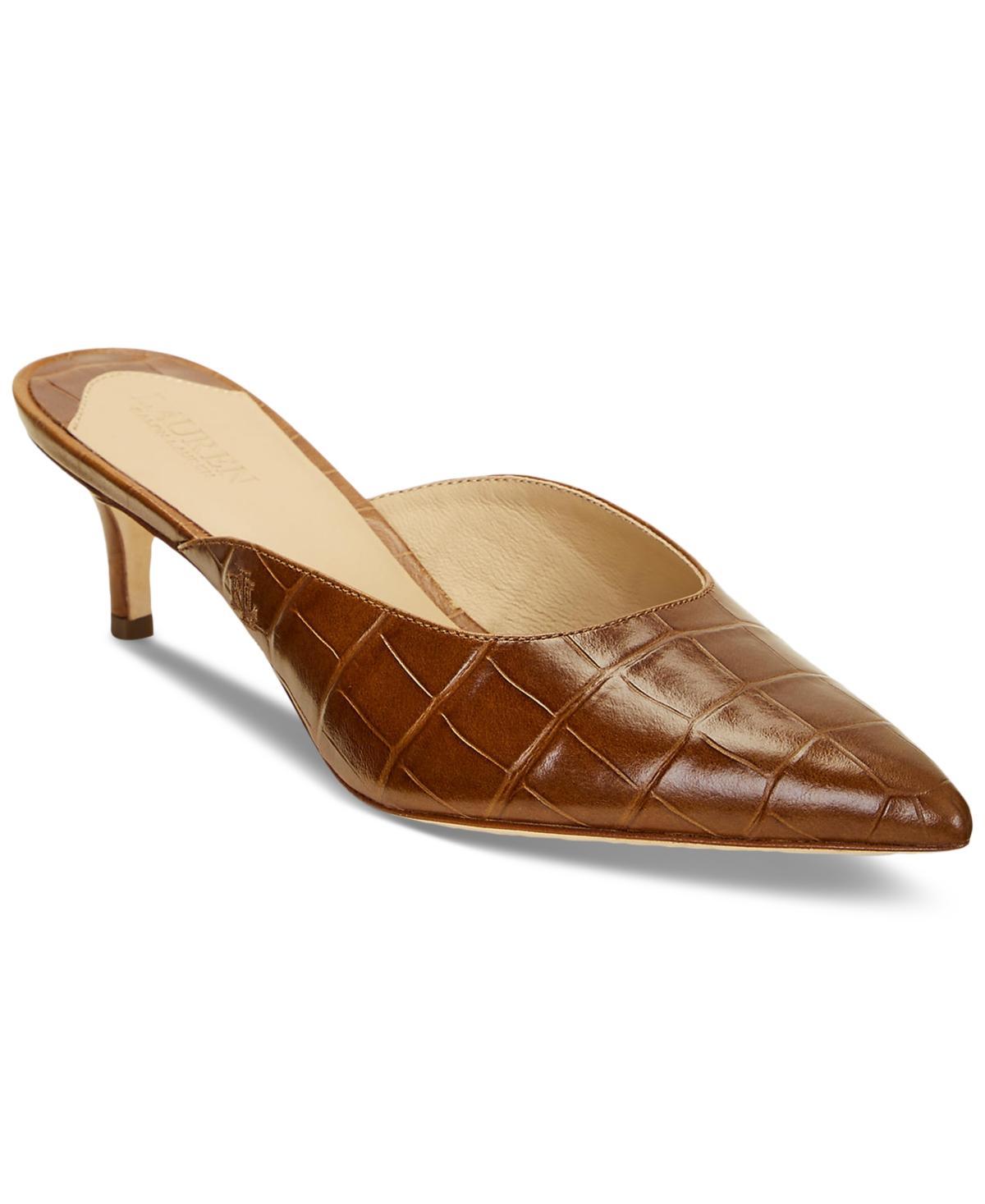 Lauren Ralph Lauren Womens Adrienne Mule Pumps Product Image