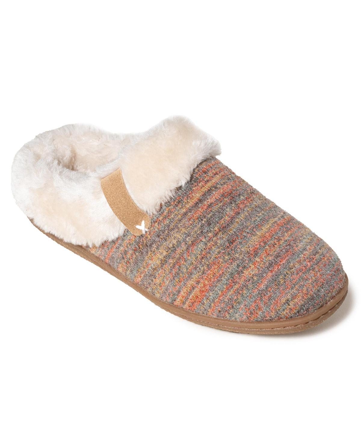 Minnetonka Womens Camp Collar Scuff Slippers Product Image