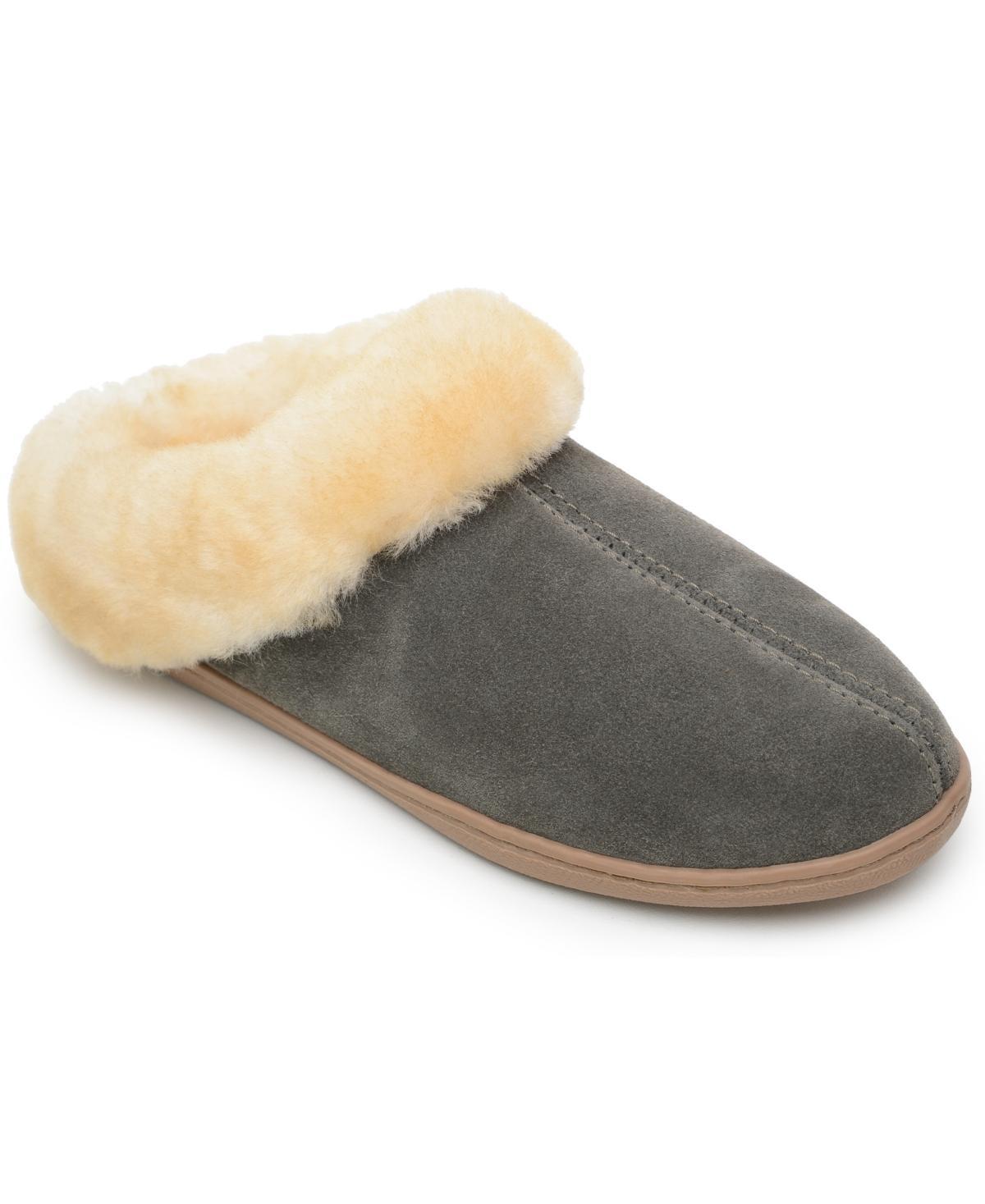 Minnetonka Womens Sheepskin Mule Slippers Product Image