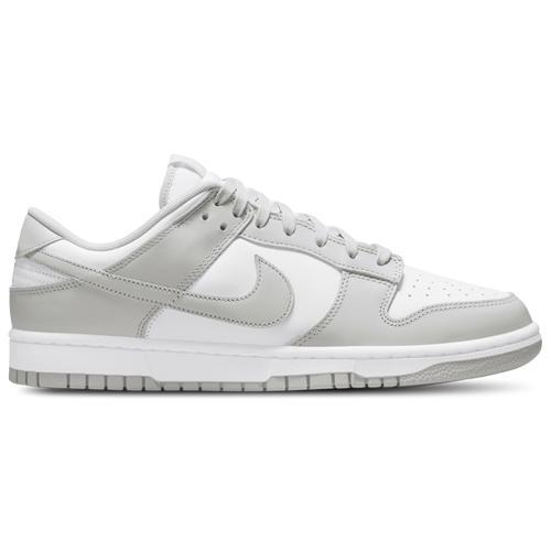 Nike Mens Nike Dunk Low Retro - Mens Shoes White/Grey Fog Product Image