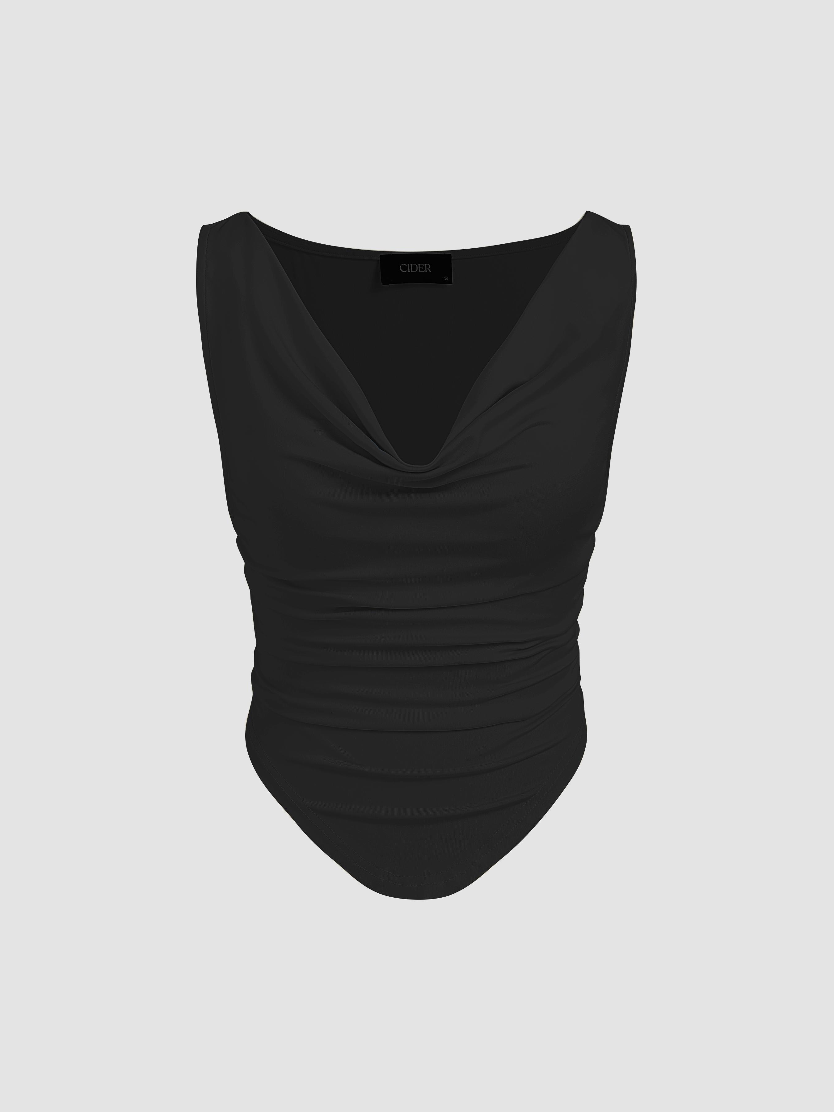 Cowl Neck Sleeveless Tank Top product image