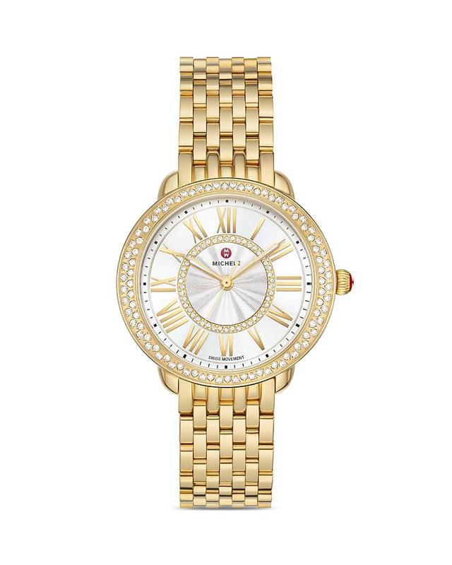 Womens Serin Mid Stainless Steel Diamond Bracelet Watch Product Image