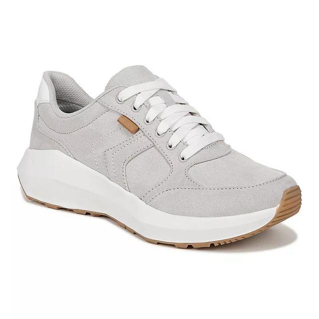 Dr. Scholl's Hannah Retro Lace Up Sneaker (Vapor Grey Microfiber) Women's Shoes Product Image