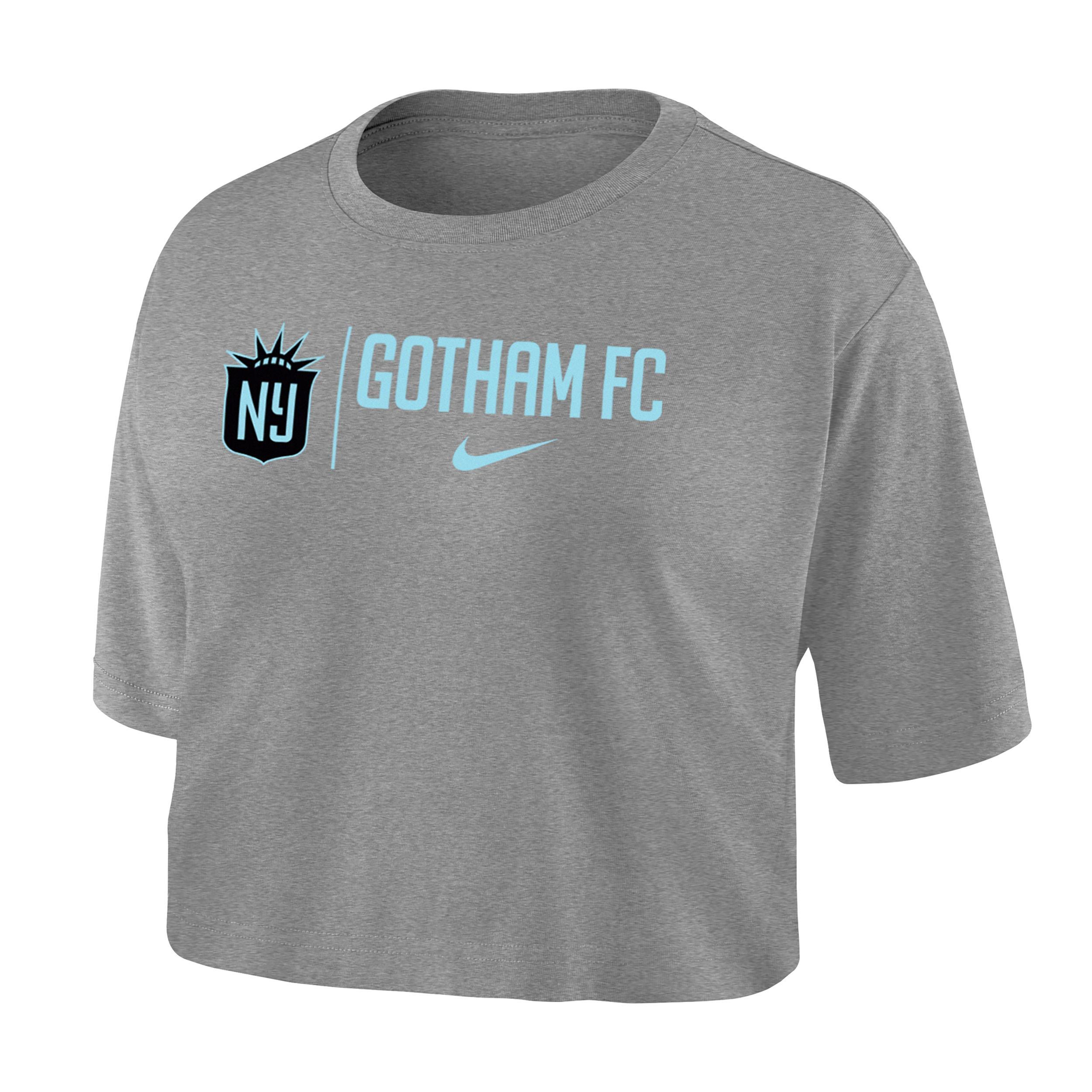 Gotham FC Nike Women's Dri-FIT Soccer Cropped T-Shirt Product Image