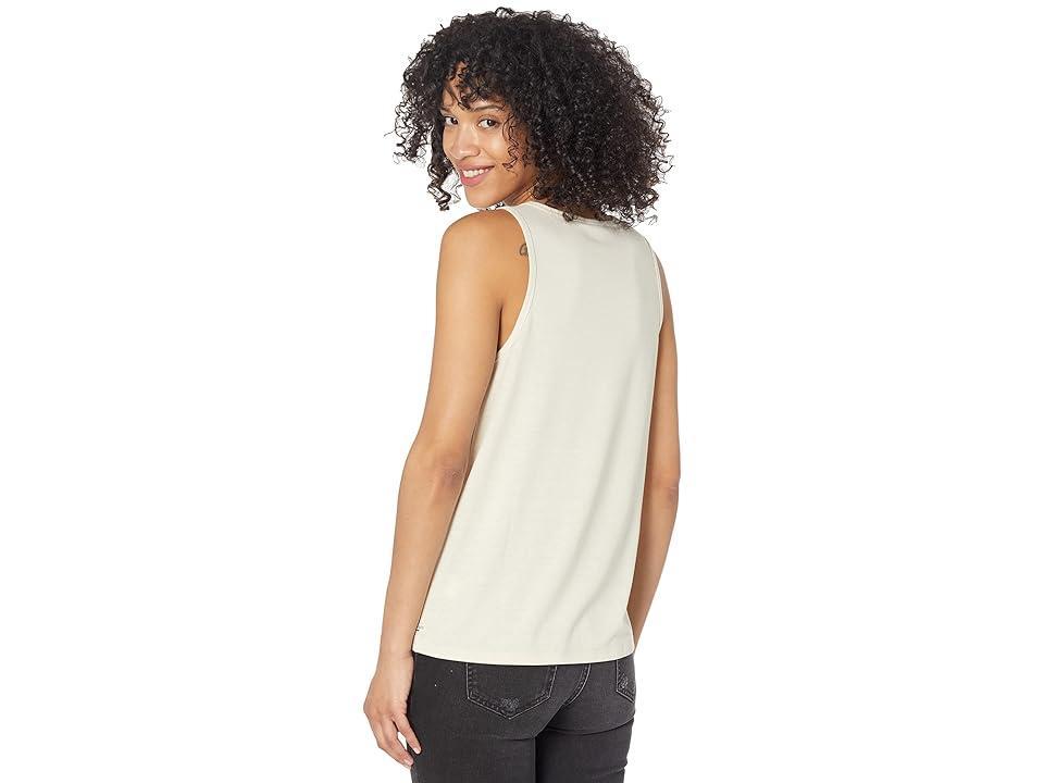 Toad&Co Piru Henley Tank Top (Salt) Women's Clothing Product Image