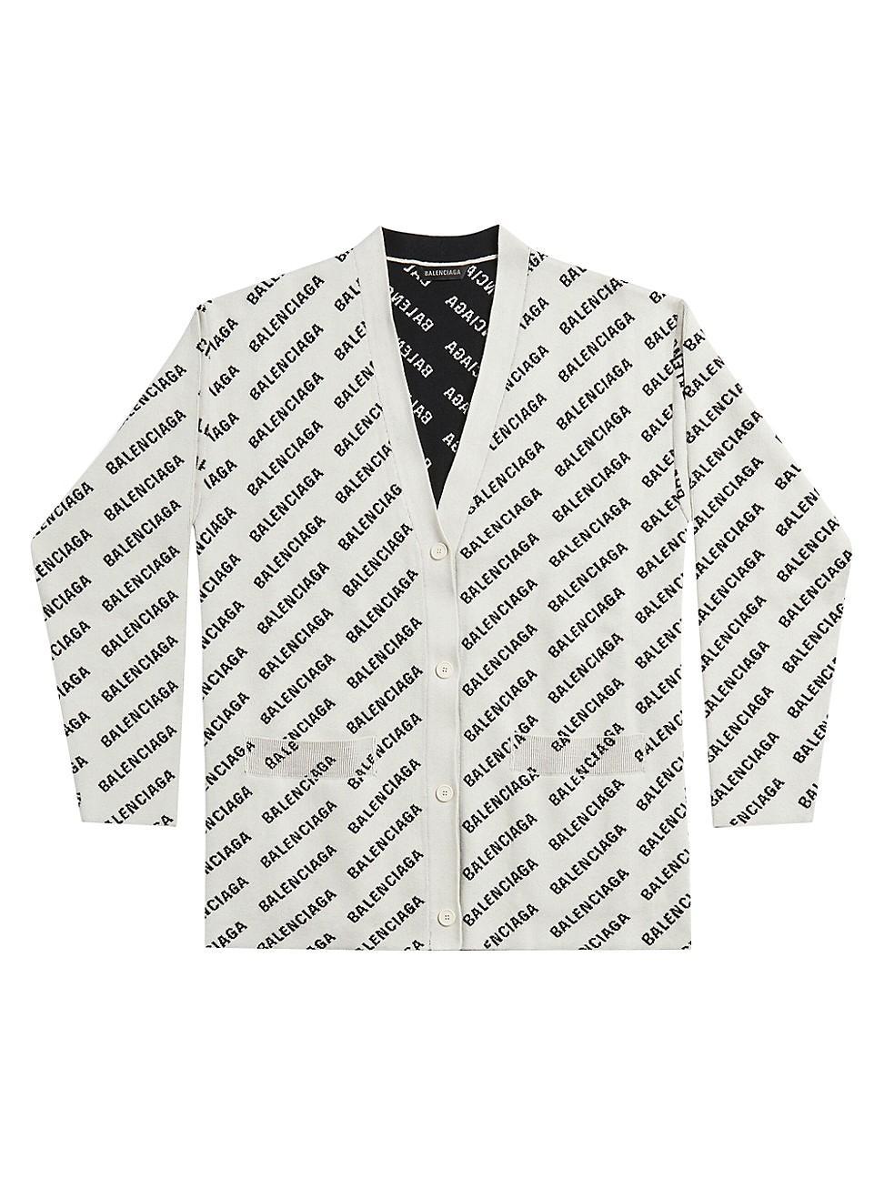 Womens Mini Allover Logo Cardigan Product Image