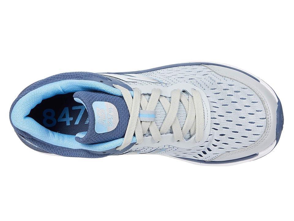 New Balance 847v4 (Light Aluminum/Vintage Indigo) Women's Shoes Product Image