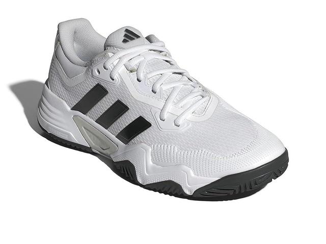 adidas SoleMatch Control 2 (White/Black Blue Metallic/Silver Metallic) Men's Shoes Product Image