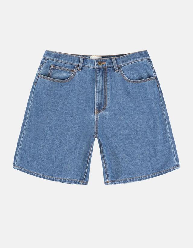 RHYTHM Turnback Mens Denim Shorts Product Image