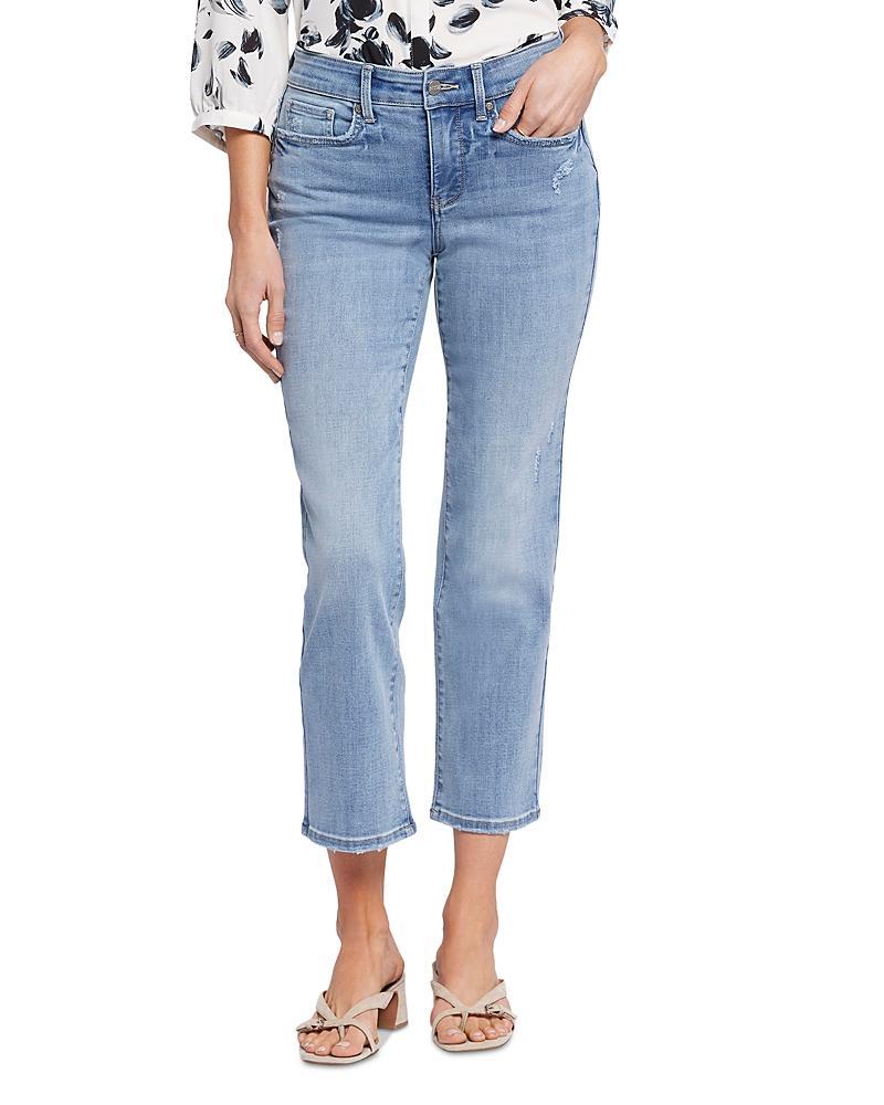 Nydj Marilyn Straight Ankle Jeans in Lakefront Product Image