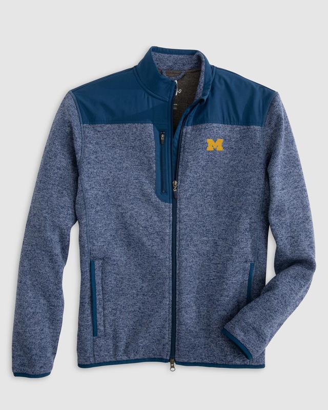 Michigan Arlo Full Zip Fleece Jacket Product Image