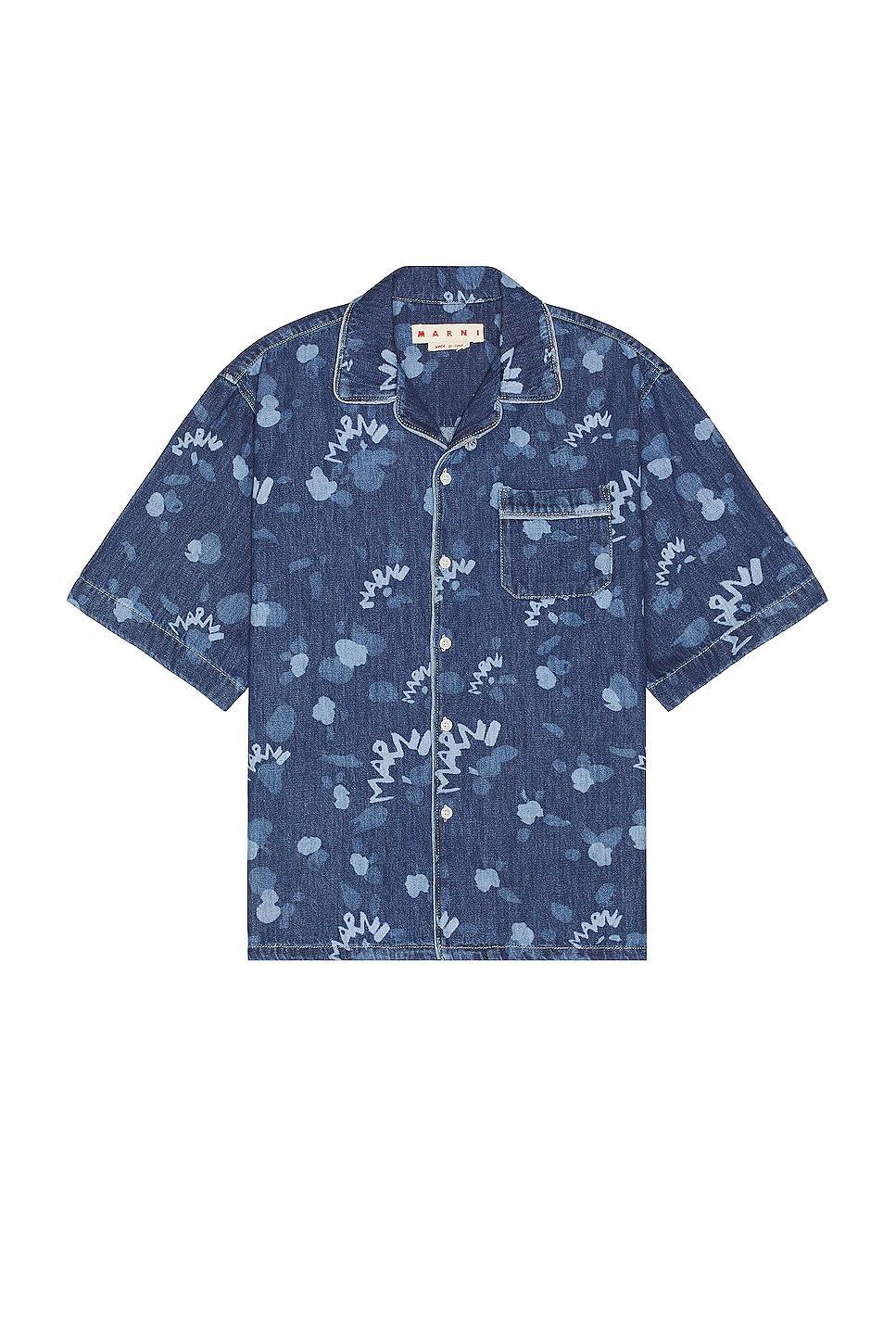 Marni Shirt Blue. (also in ). Product Image