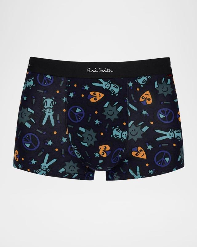 Men's Pop Bunny World Boxer Briefs Product Image