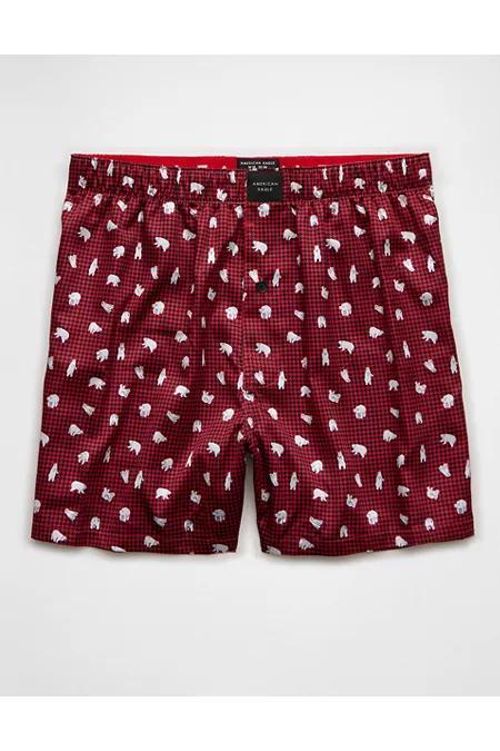 AEO Mens Tiny Polar Bears Pocket Boxer Short Men's Product Image