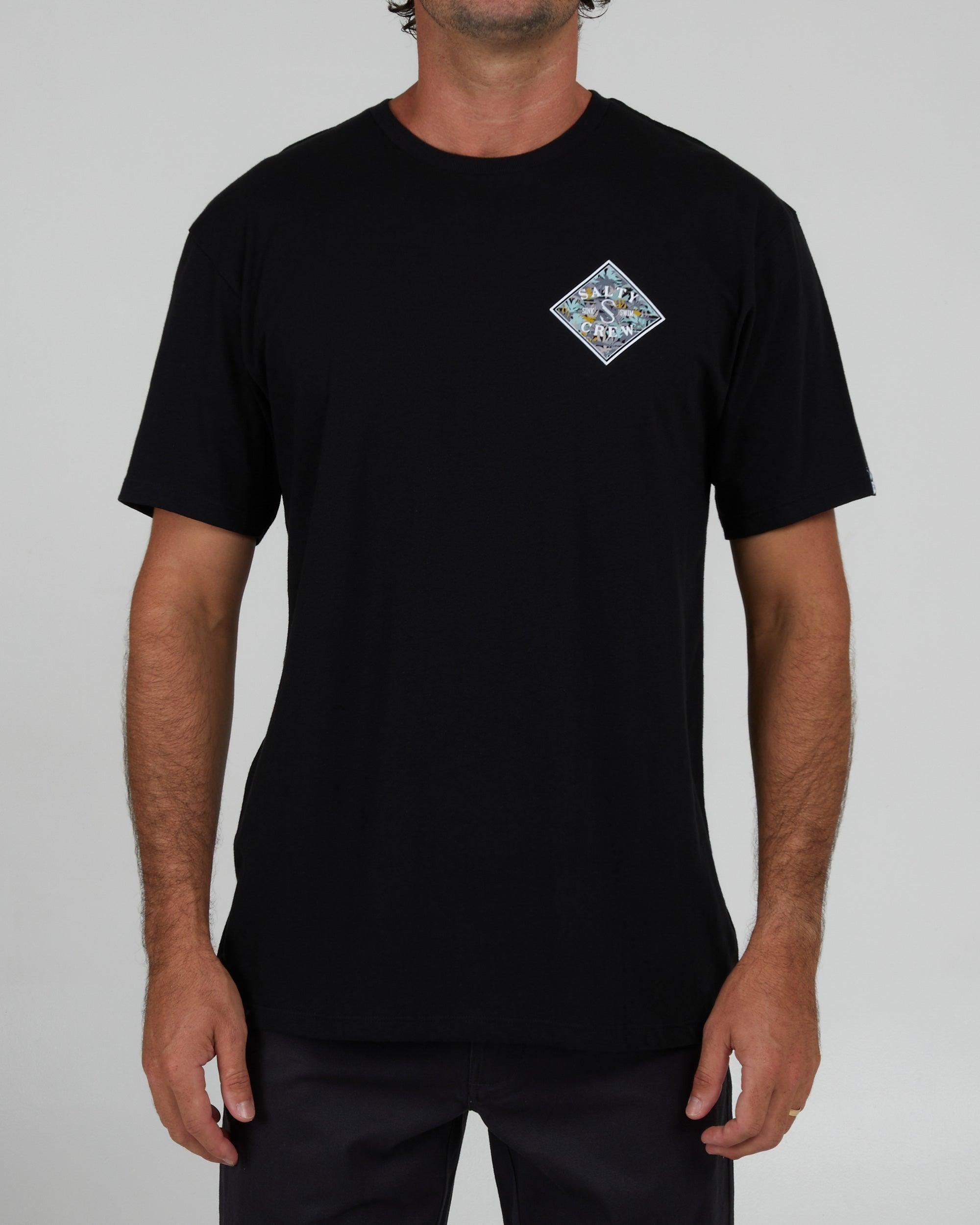 Choppy Black S/S Premium Tee Male Product Image