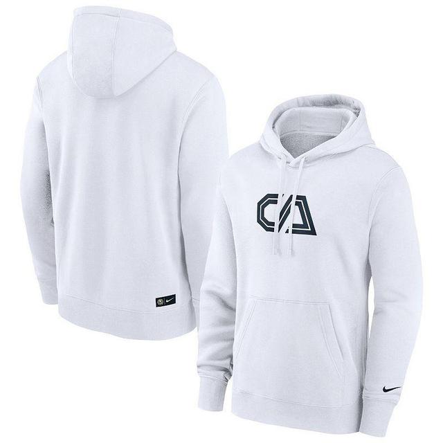 Mens Nike White Club America Fleece Pullover Hoodie Product Image