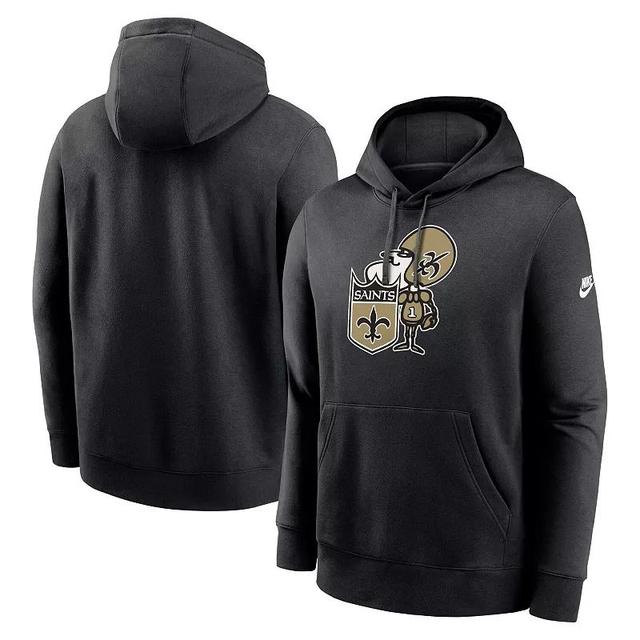 Mens Nike Cincinnati Bengals Rewind Club Logo Pullover Hoodie Product Image