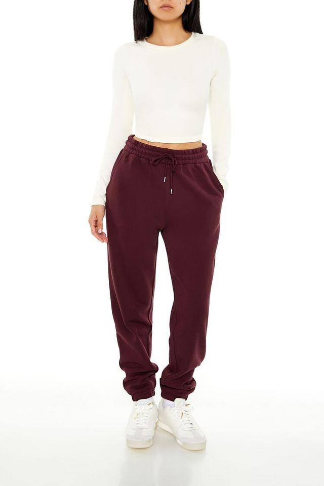 Drawstring Fleece Joggers | Forever 21 Product Image