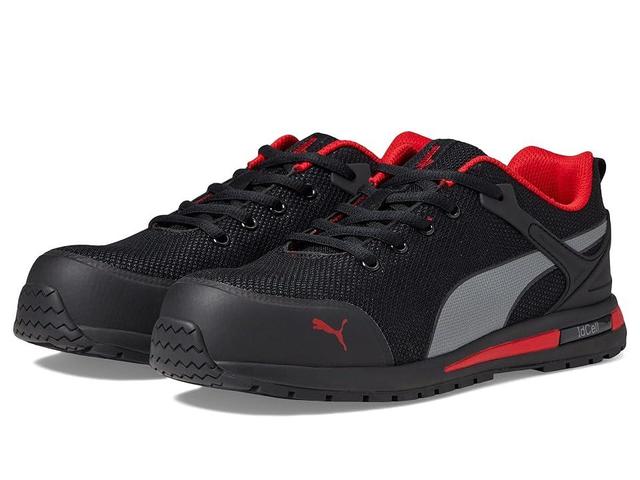 PUMA Safety Levity Knit Low ASTM EH Red) Men's Shoes Product Image