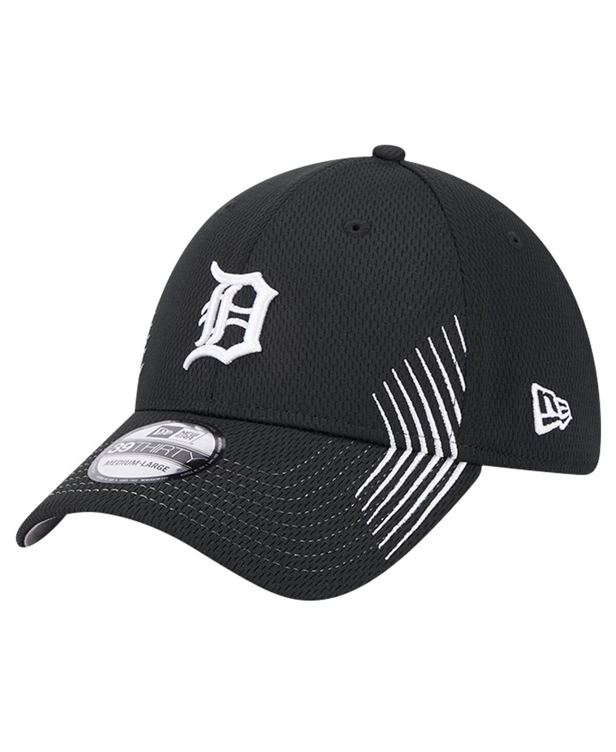 Mens New Era Detroit Tigers Active Dash Mark 39THIRTY Flex Hat Product Image