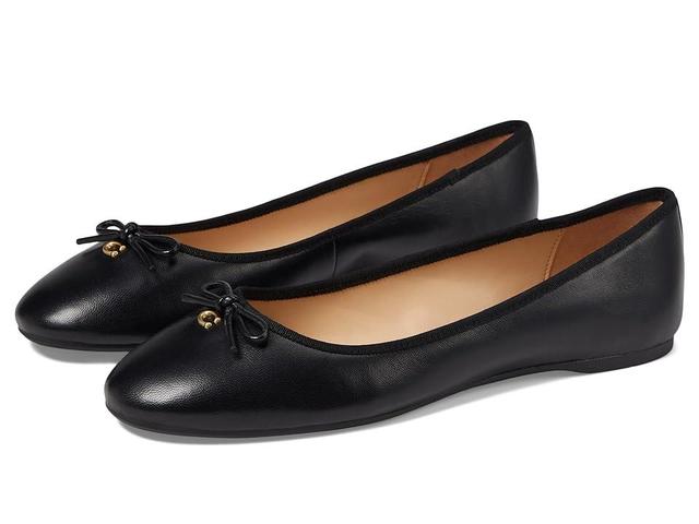 COACH Abigail Leather Ballet Flat Women's Flat Shoes Product Image