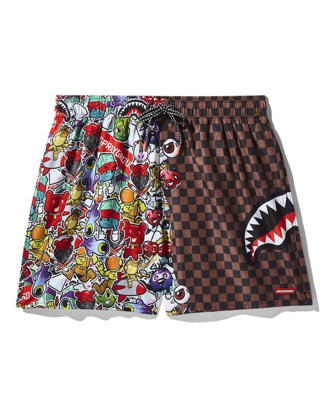 STICKER CREW SWIM SHORTS Product Image