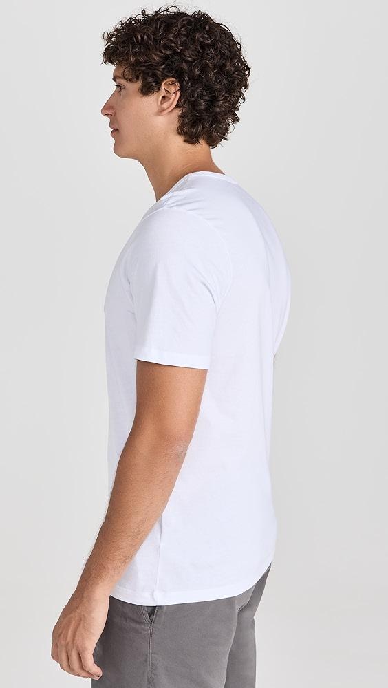 BOSS Logo Embroidered Cotton Tee 3 Pack | Shopbop Product Image