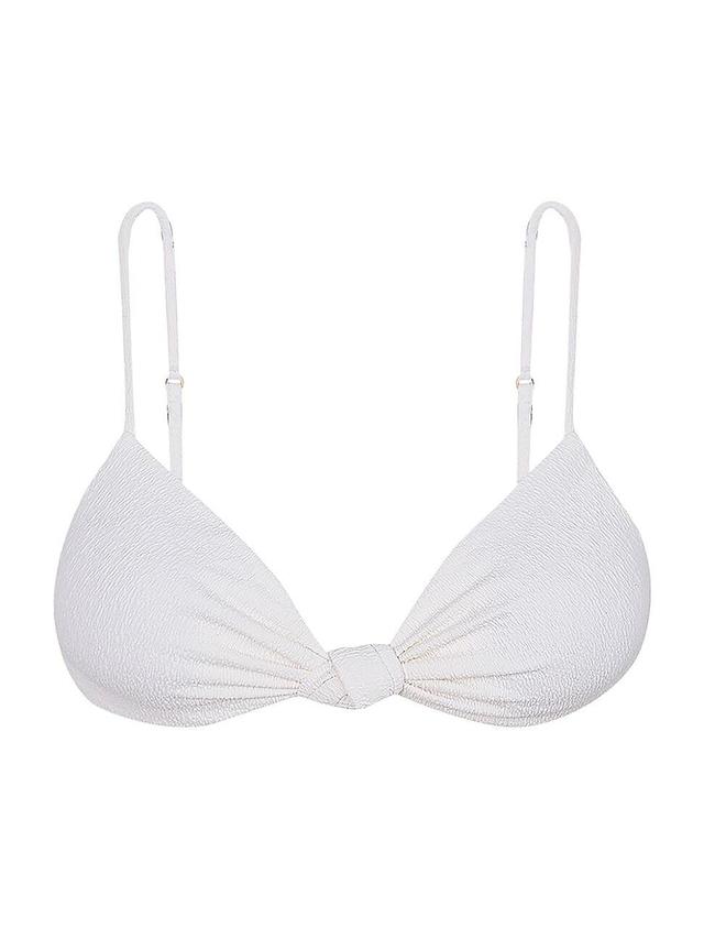 Womens Erin Knotted Bikini Top Product Image