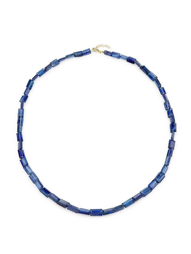 Womens Arizona 14K Yellow Gold & Kyanite Beaded Necklace Product Image