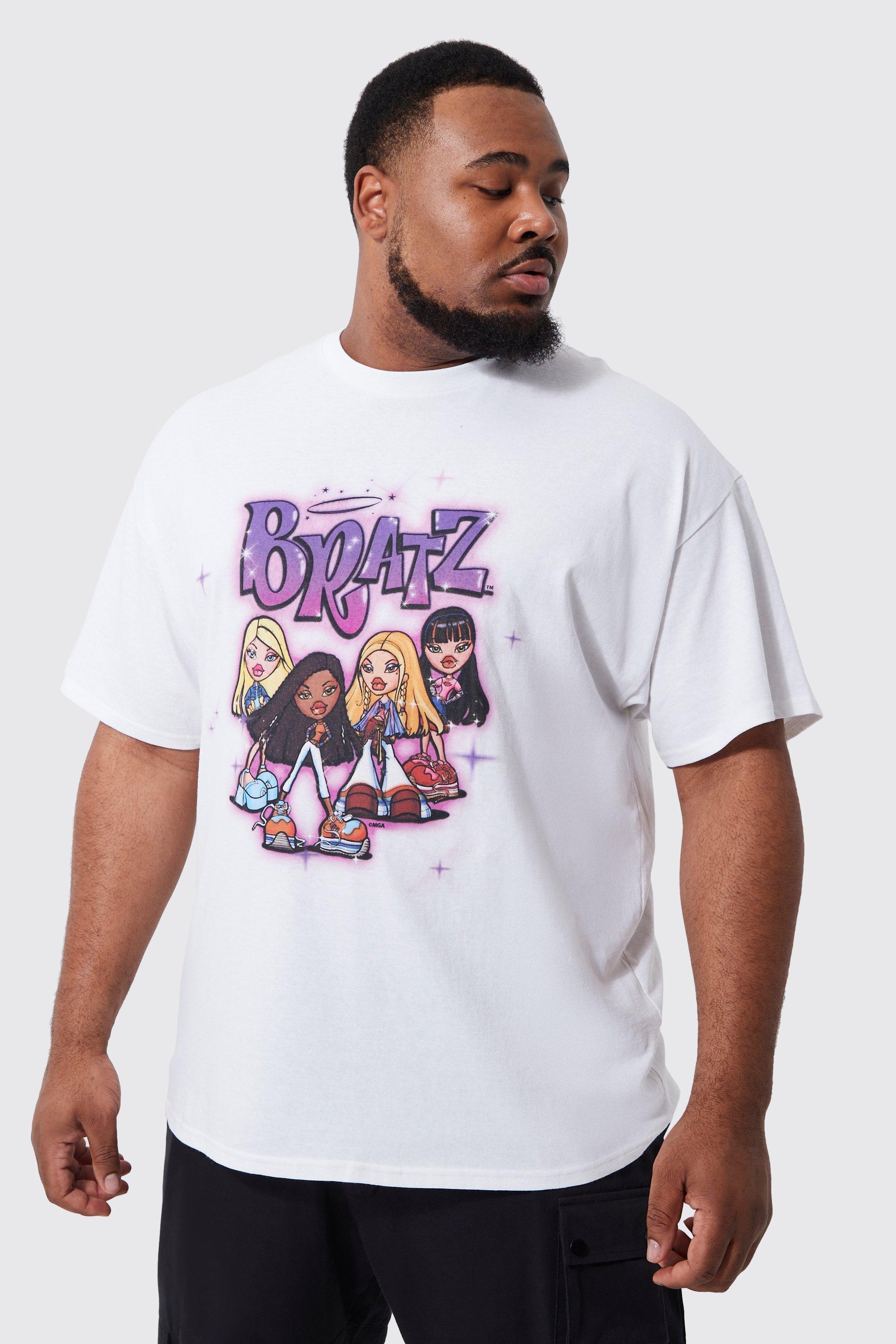 Plus Bratz License T-shirt | boohooMAN USA Product Image