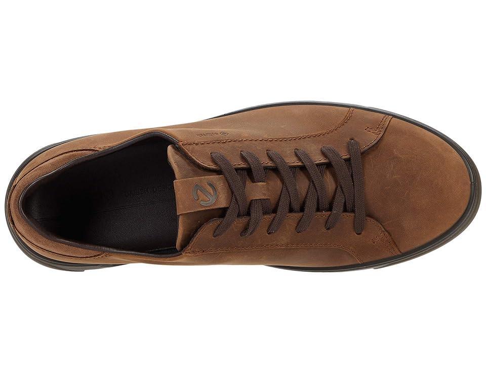 ECCO Street Tray GORE-TEX(r) Sneaker (Cocoa Brown/Cocoa Brown) Men's Shoes Product Image