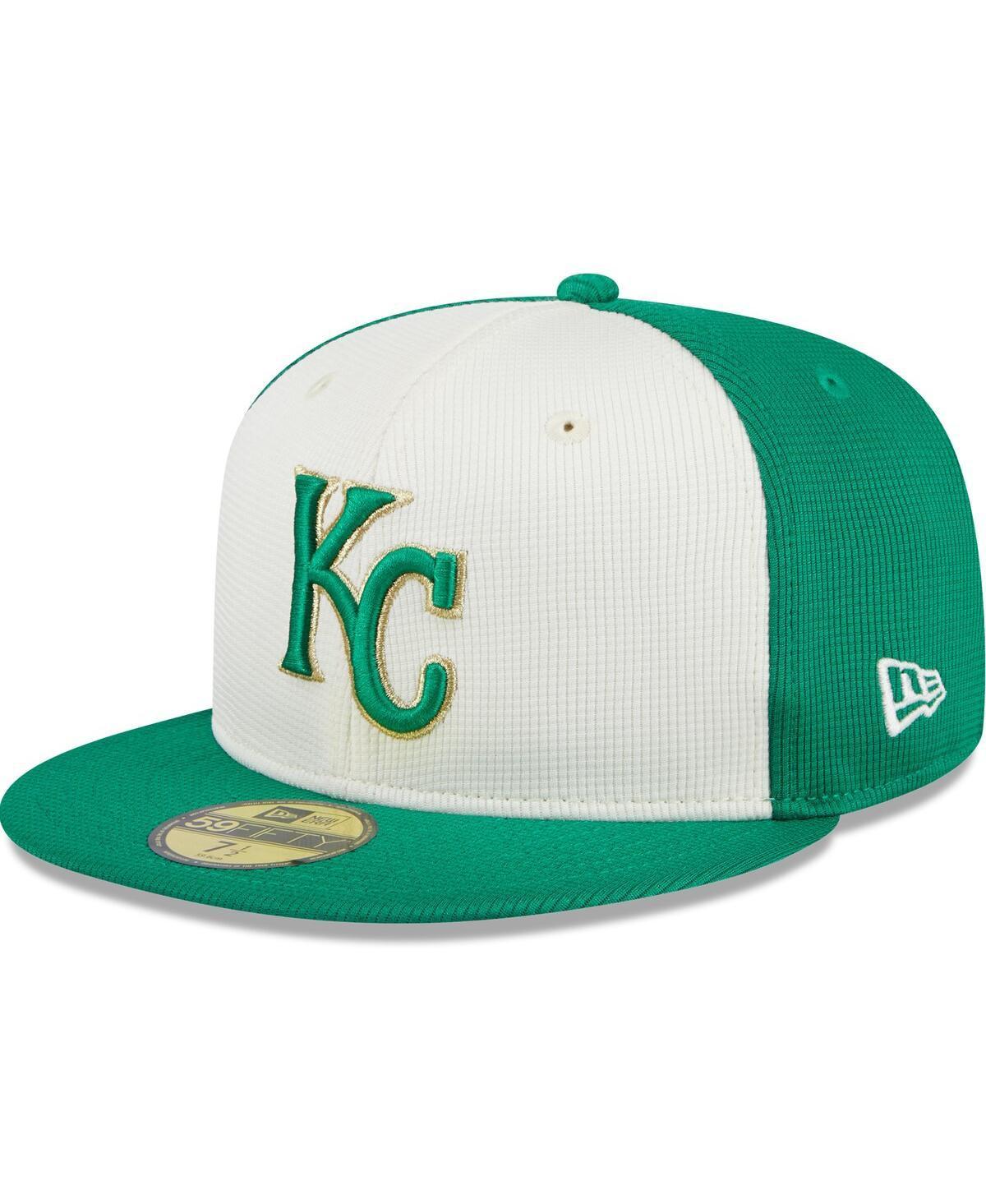 Mens New Era /Green Kansas City Royals 2024 St. Patricks Day 59FIFTY Fitted Hat Product Image