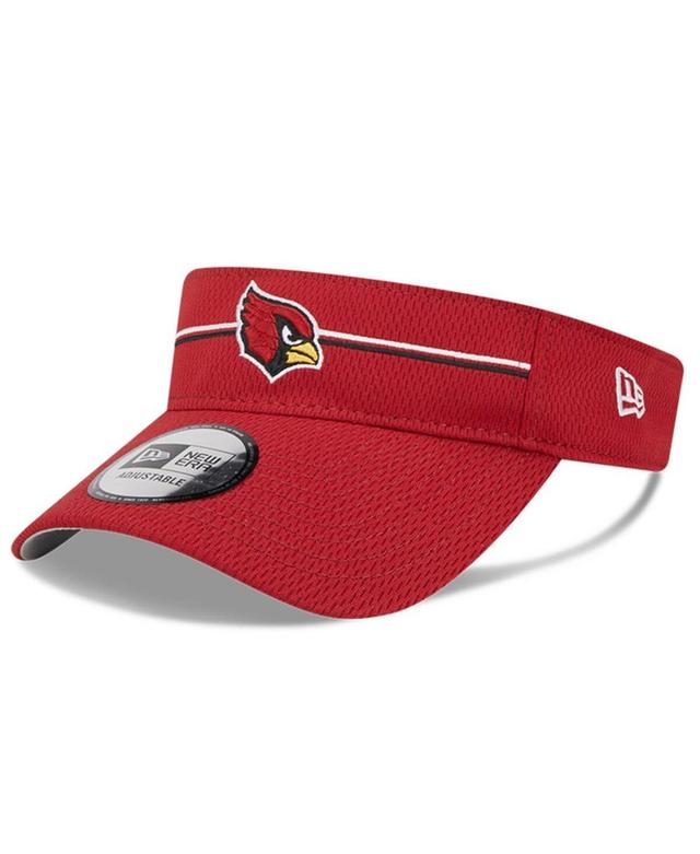 Mens New Era Cardinal Arizona Cardinals 2023 Nfl Training Camp Adjustable Visor Product Image