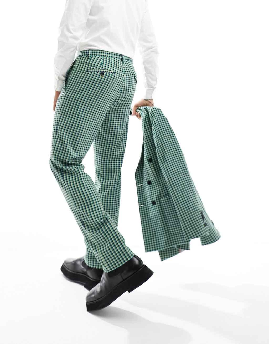 Twisted Tailor morrison check suit pants Product Image