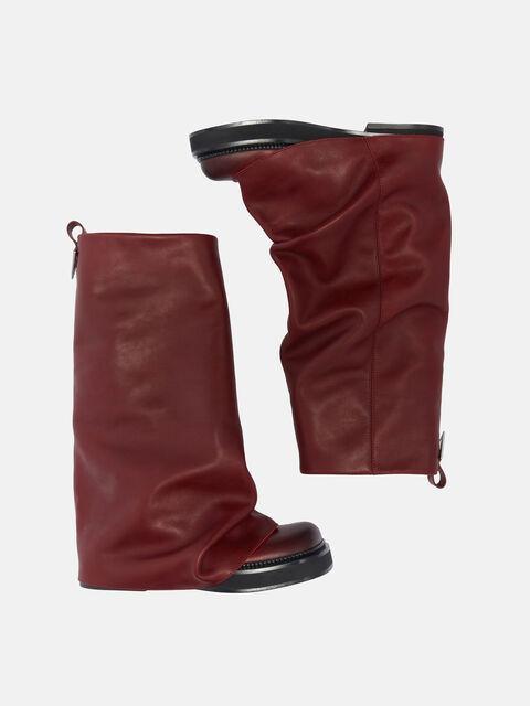 ''Robin'' bordeaux combat boot Product Image