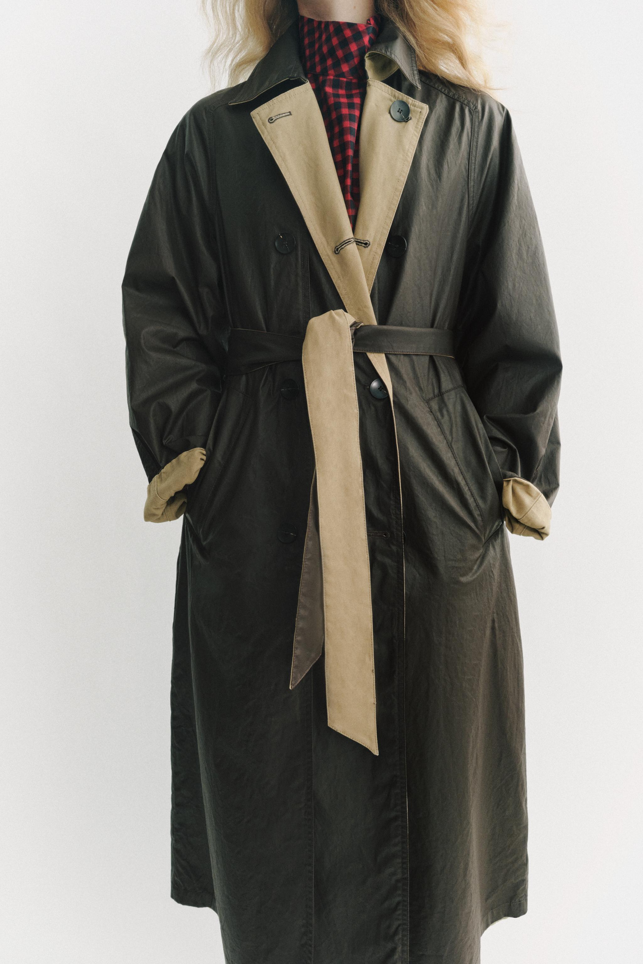 REVERSIBLE TRENCH COAT ZW COLLECTION Product Image