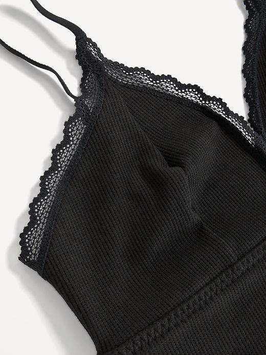 Longline Waffle Bralette Product Image