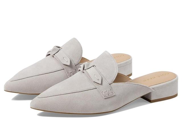 Cole Haan Piper Bow Mule (Ashes Of Roses Suede) Women's Flat Shoes Product Image